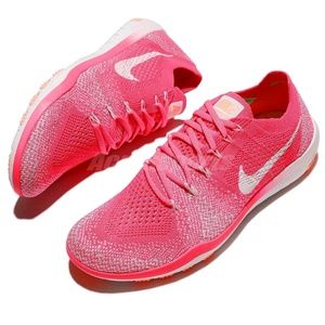 NWT Nike Free Focus Flyknit 2 Racer Pink Trainer